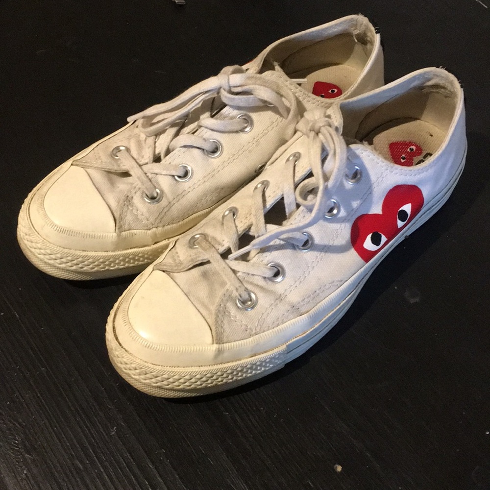 Comme des garcons play x converse